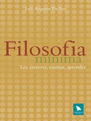 cover image of Filosofia mínima